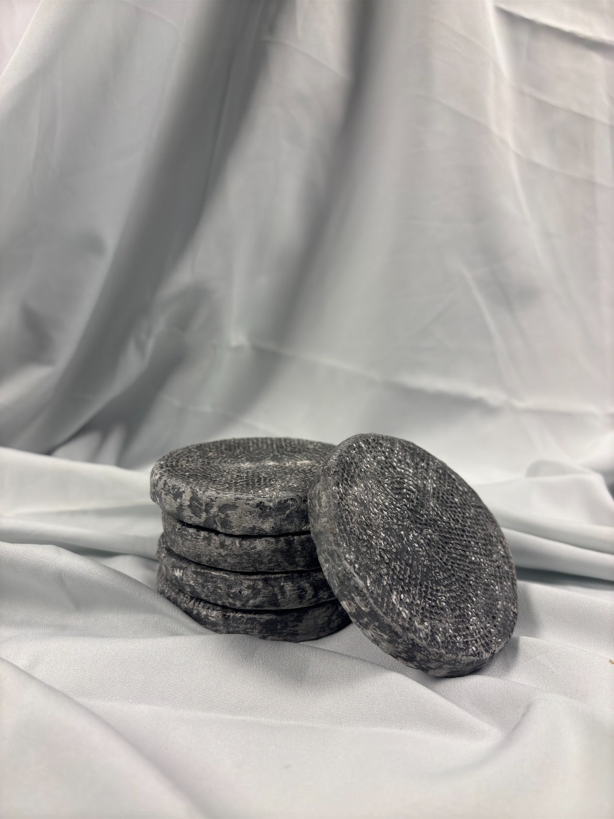 Tea Coaster Round – Mycelium-Based Eco Design (TC 101)