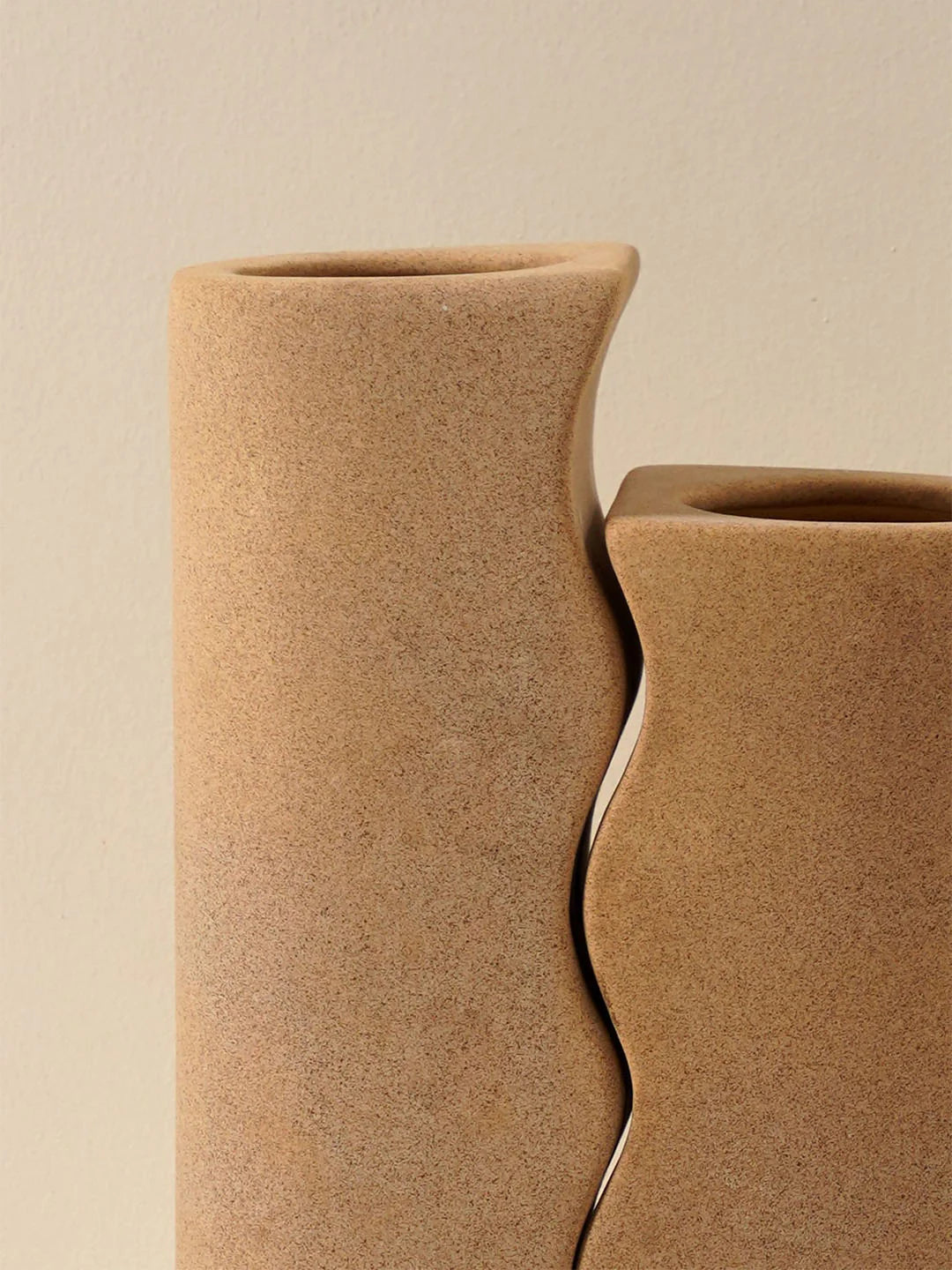 Couple Vase Set - Beige