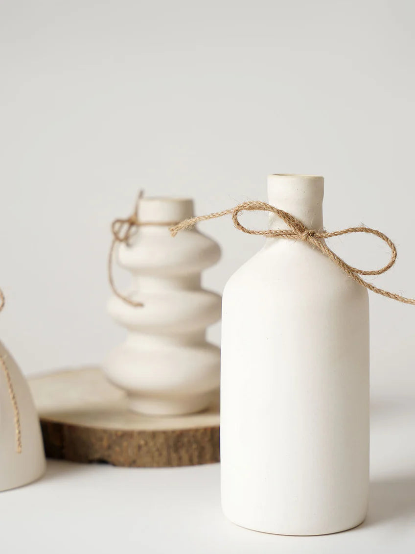 Konso Family Vase Set - White